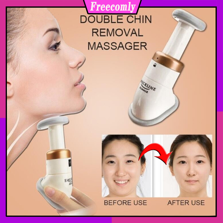 Double Chin Slimming Massager คอ Slim Exerciser V รูปร่าง Face Lifter ลดคอ Fine Lines Double Thin ลบเครื่องมือยกกระชับใบหน้า
