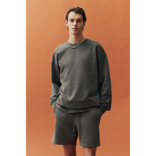 H&M(เอชแอนด์เอ็ม) กางเกงขาสั้น Sweatshorts ทรง Regular Fit ผ…