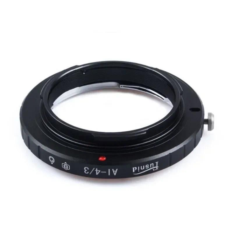 แหวนอะแดปเตอร์ AI-4/3 สําหรับเลนส์ Nikon AI F ถึง Olympus Panasonic 4/3 กล้องสี่ที่สาม E-510 E620