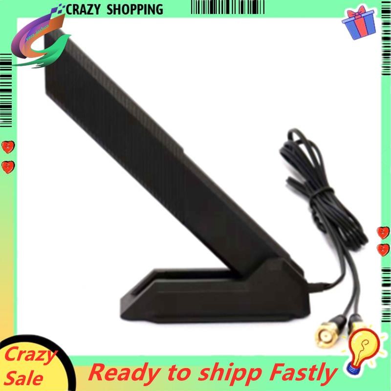 1 ชิ้น WiFi 6E เสาอากาศพลาสติกสีดําสําหรับ B660 H670 M13H Z690 เมนบอร์ด