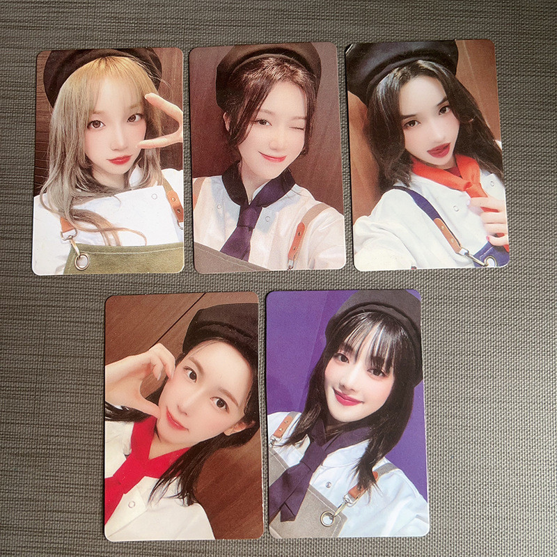 2-10 ชิ้น/เซ็ต I-DLE YUQI Lomo Card Mini อัลบั้ม I Sway Makestar YUQ1 Raster การ์ด 7th Anniversary P