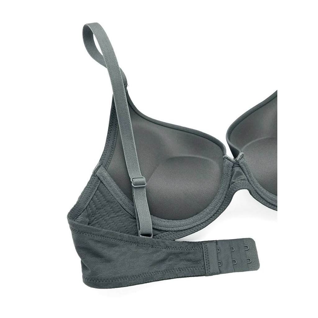 Sabina Modern V Level 3 เสื้อชั้นใน มีโครง รหัส SBI24027SD - สีเทาเข้ม — صورة 3