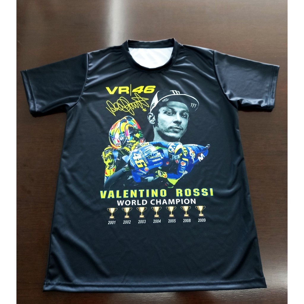 เสื้อยืด Motogp Polo for Fans Sky Racing Team Vr46 Mg0049 Valentino Rossi (vol.1)