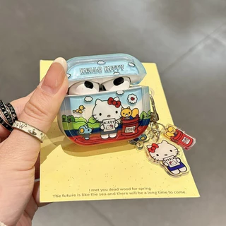 เคสหูฟัง Spring Outing AirPods 4/3/2/1 AirPodsPro2 ซิลิโคนป้องกันการตกหล่น