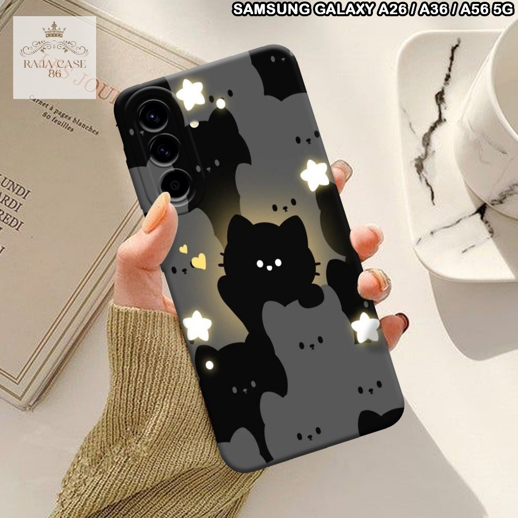 Softcase Samsung A26 / A36 / A56 5G - Rajacase - เคส Samsung A26 / A36 / A56 5G - เคสการ์ตูน Motif -