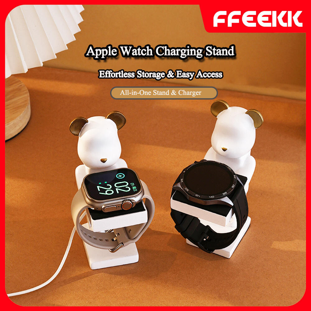 แท่นชาร์จนาฬิกาข้อมือไร้สาย รูปตุ๊กตาการ์ตูน สร้างสรรค์ สําหรับ Apple Watch series 8 7 6 5 4 3 iWatch