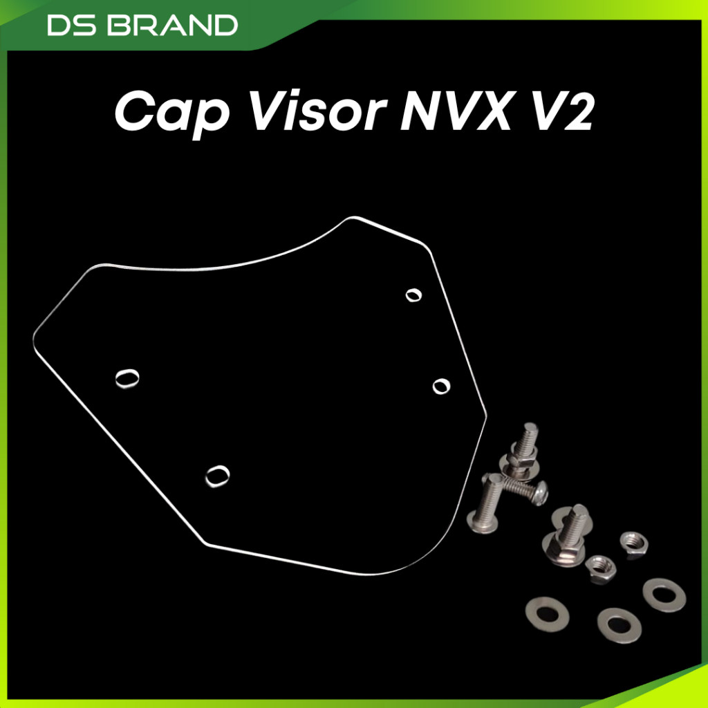 กระบังหน้า Nvx V2 Clear / Visor Kepala Nvx V2 / กระจกบังลม Yamaha Nvx V2 - DS BRAND