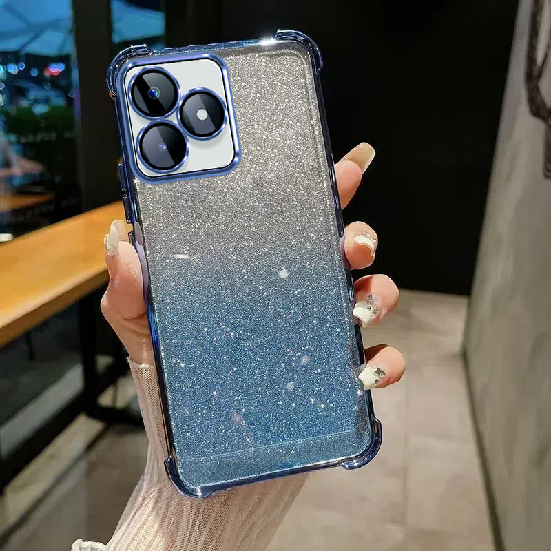 เคสสําหรับRealme C53 C51 C63 C61,NOTE 50 สี่มุมกันกระแทกเคสโทรศัพท์ 3Dกระจกแต่งหน้าผู้ถือสร้อยข้อมือใหม่Softcase ราคา ถูกที่สุด ดีลบีเคเค แกลเลอรีภาพที่ 8