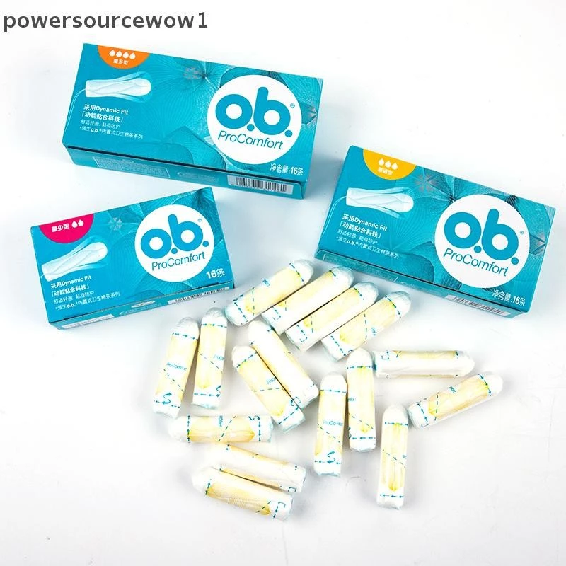 WOW 16 ชิ้น/เซ็ต Pro Comfort Tampons ( / ปกติ / ซุปเปอร์พลัส) ประจําเดือน Care TH