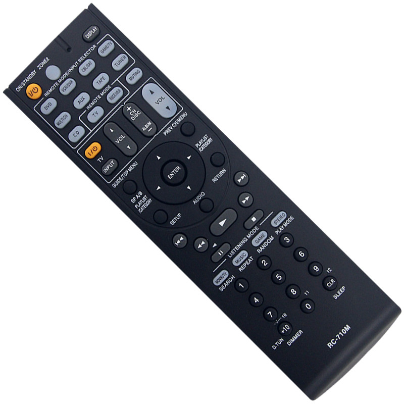 RC-710M เข้ากันได้กับ Onkyo TX-SR606 TX-SR606S TX-SR606B HT-S7100 ตัวรับสัญญาณ AV รีโมทคอนโทรล