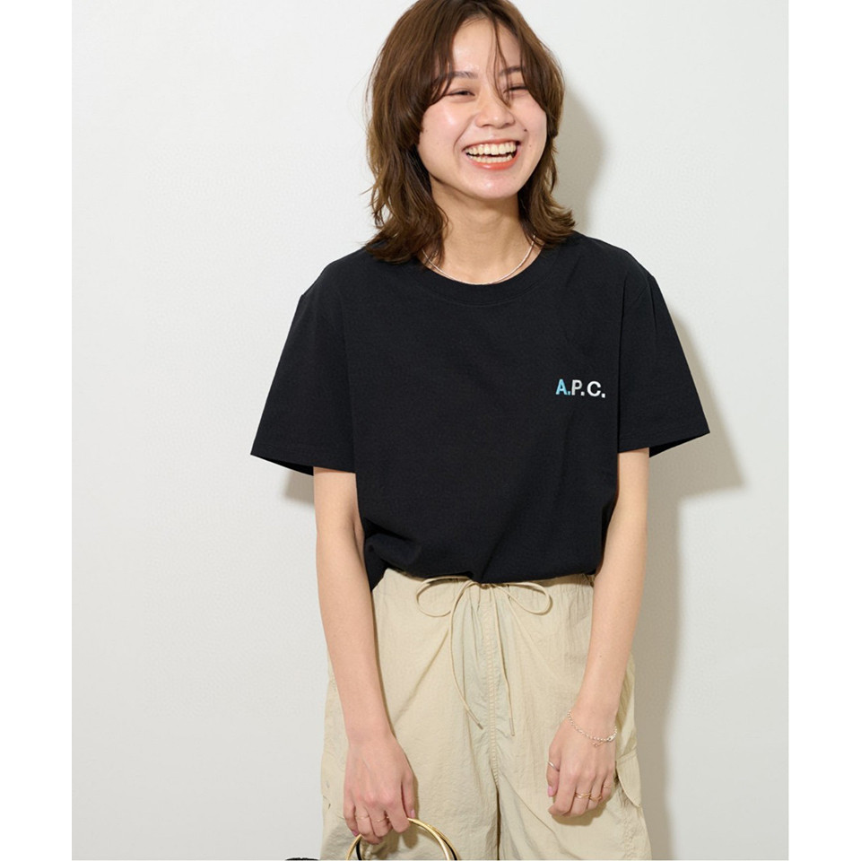 เสื้อยืด_unisex_สไตล์ญี่ปุ่น คุณภาพสูง พิมพ์นุ่ม แขนสั้น รอบคอดี จาก Factory Outlet และ APC