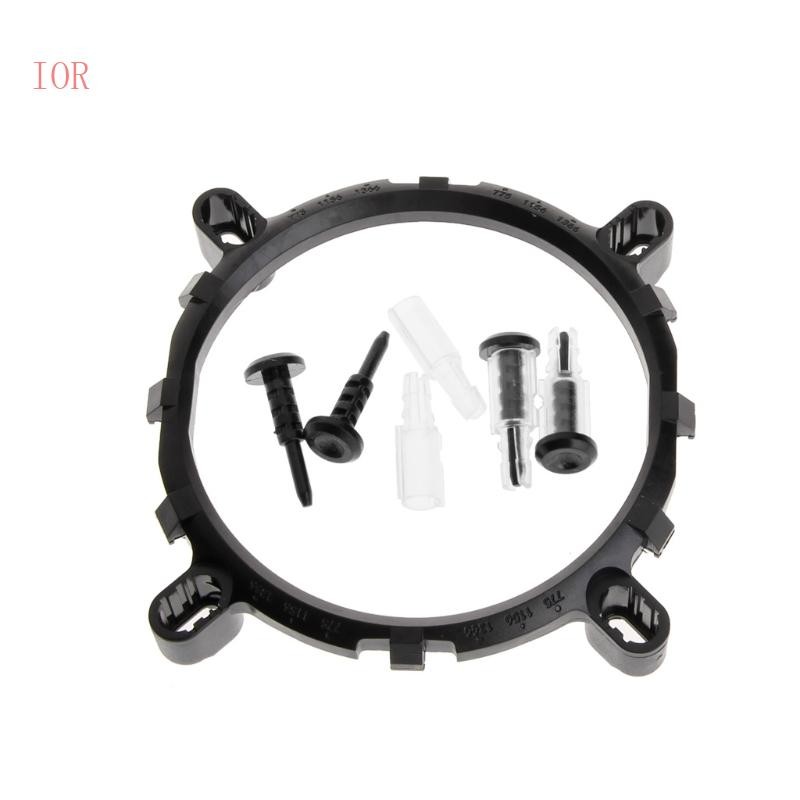 IOR 3 in 1 CPU Cooler พัดลมวงเล็บฮีทซิงค์ฐานสําหรับ LGA1150 1156 1155 775 1366 CPU เมนบอร์ดพัดลม