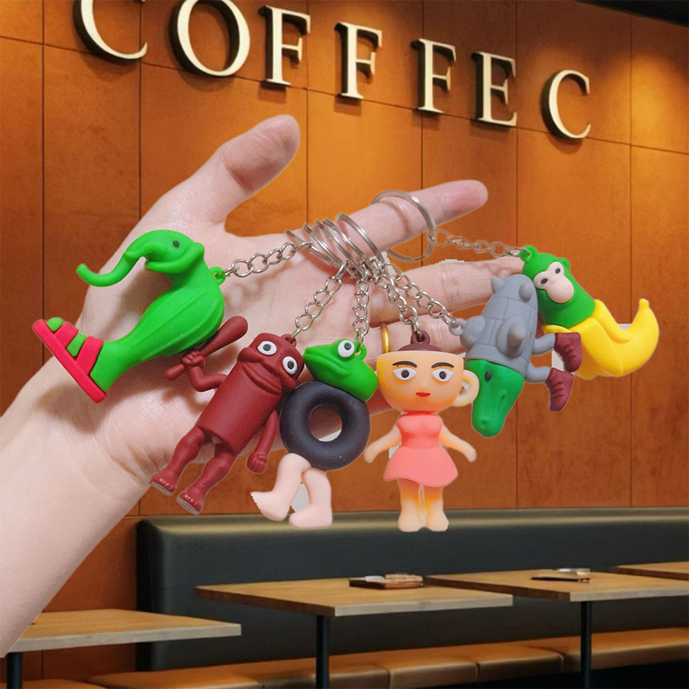 พวงกุญแจ Tung Tung Sahur, ภาษาอิตาลี Brainrot Meme Tung Sahur Trilala พวงกุญแจสะสม