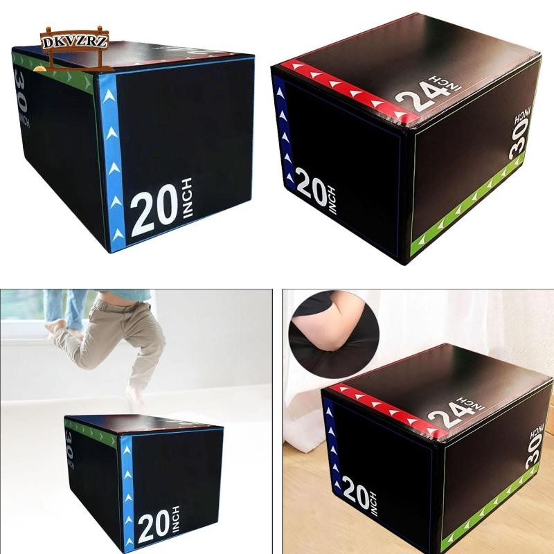 [dkvzrz] Jump Box Platform และ Jumping Agility Box สําหรับ Squats Dips Lunges