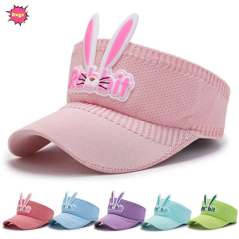 INNICE ฤดูร้อน Visors, หมวกกันแดด Breathable Sun, UV Protection น่ารักกระต่าย Casual Beach หมวกสำหรับผู้ชายและผู้หญิง