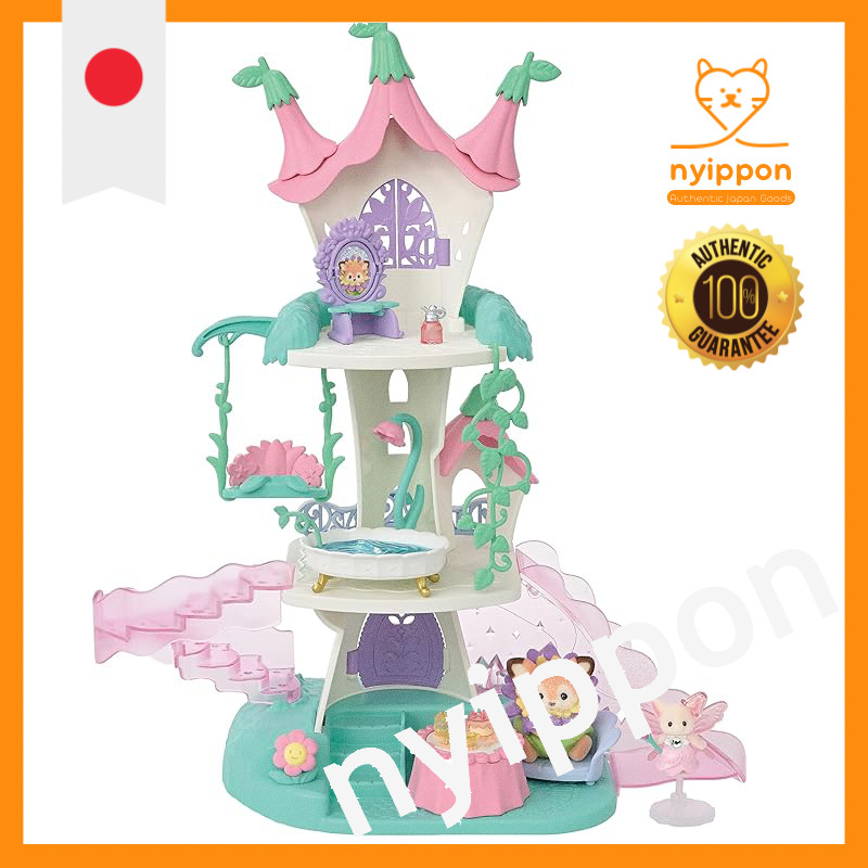Sylvanian Families Fairy Tale Tower F-42 ST Mark Certified Ages 3 and Up Toy Dollhouse EPOCH