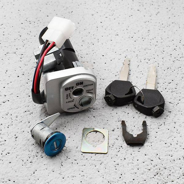 สวิตช์กุญแจ เปิด-ปิดเดิม รุ่น WAVE 100/WAVE 110i /Wave 125/125R /สวิทกุญแจ + กุญแจล็อคเบาะ เวฟ สวิทกุญแจรถมอ - รูปที่ 3