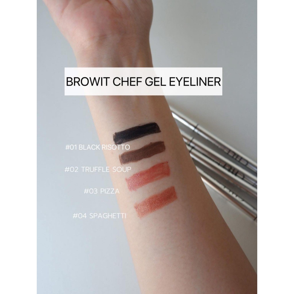 (ของแท้100%) อายไลน์เนอร์เนื้อเจล  CHEF GEL EYELINER  Nongchat LIVE - รูปที่ 3
