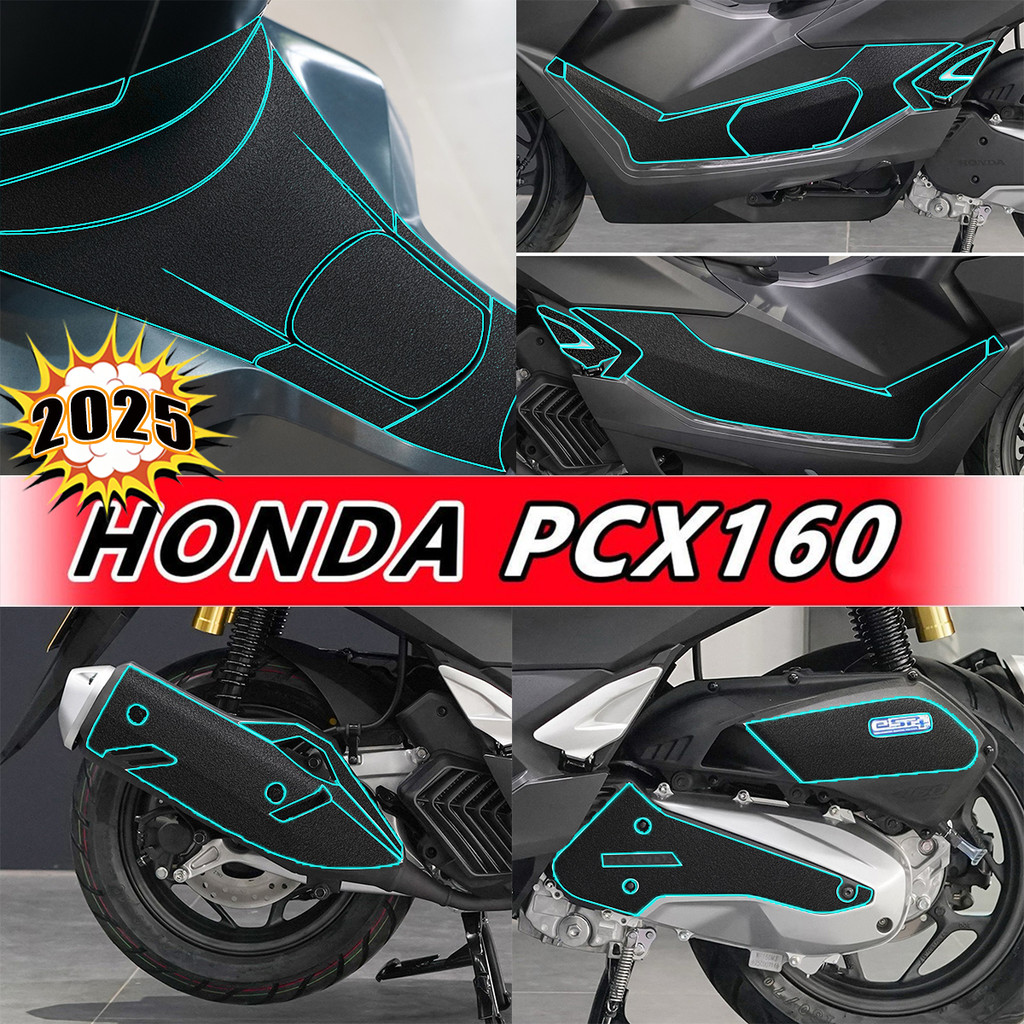 สําหรับ 2025 Honda PCX160 หนา Frosted สติกเกอร์ป้องกัน - Anti-Scratch กันน้ํารถจักรยานยนต์ Body Decal สําหรับ PCX 160 การปรับเปลี่ยนรถจักรยานยนต์
