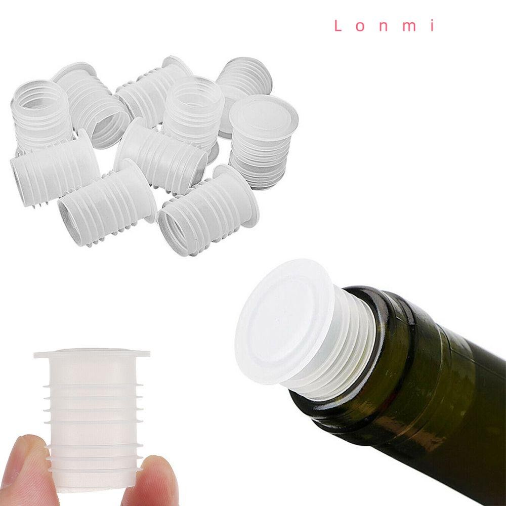 LONMI 10/20 ชิ้น/เซ็ตไวน์ Stopper อะไหล่เบียร์ที่มีประโยชน์ซีลขวด