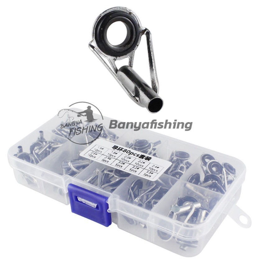 ทิปท็อป ปลายไกด์ ไกด์คันเบ็ดตกปลา ปลายไกด์คันเบ็ด ไกด์ซ่อมคันเบ็ด อุปกรณ์ตกปลา - รูปที่ 5