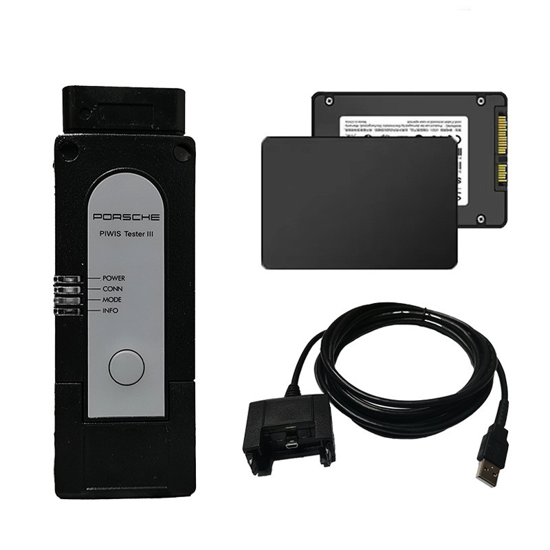 Piwis 3 PT3G Tester III V43.3+V38.25 เหมาะสําหรับเครื่องมือวินิจฉัย Porsche