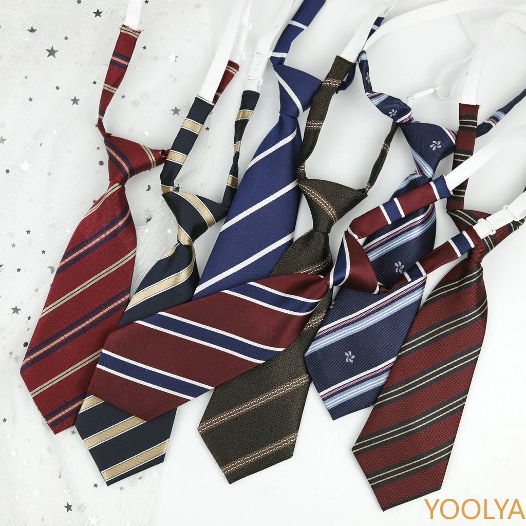 เน็คไทเด็ก เด็กชายและเด็กหญิง สั้น อิน ลายทาง โรงเรียนอนุบาล การแสดง นักเรียน คลาส เครื่องแบบ สไตล์ประสิทธิภาพ