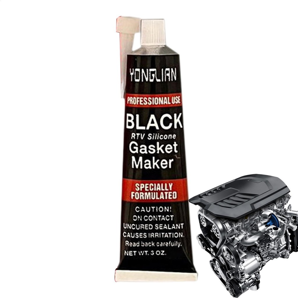 Gasket Maker Sealant Liquid Gasket Sealer Engine Sealants Universal Waterproof High-Temperature Blac
