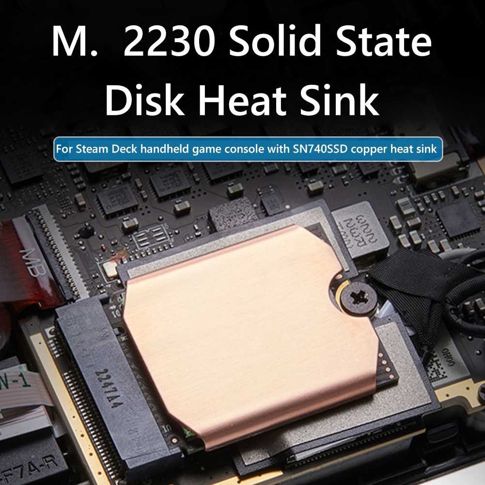 [AURORA] RGEEK Heatsink SSD M.2 2230 NVMe Console Game Copper Cooler - TN30