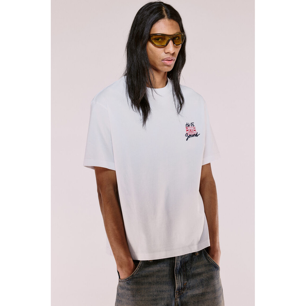 H&M(เอชแอนด์เอ็ม) เสื้อยืดพิมพ์ลายแบบหลวม ผู้ชาย 1034065_12