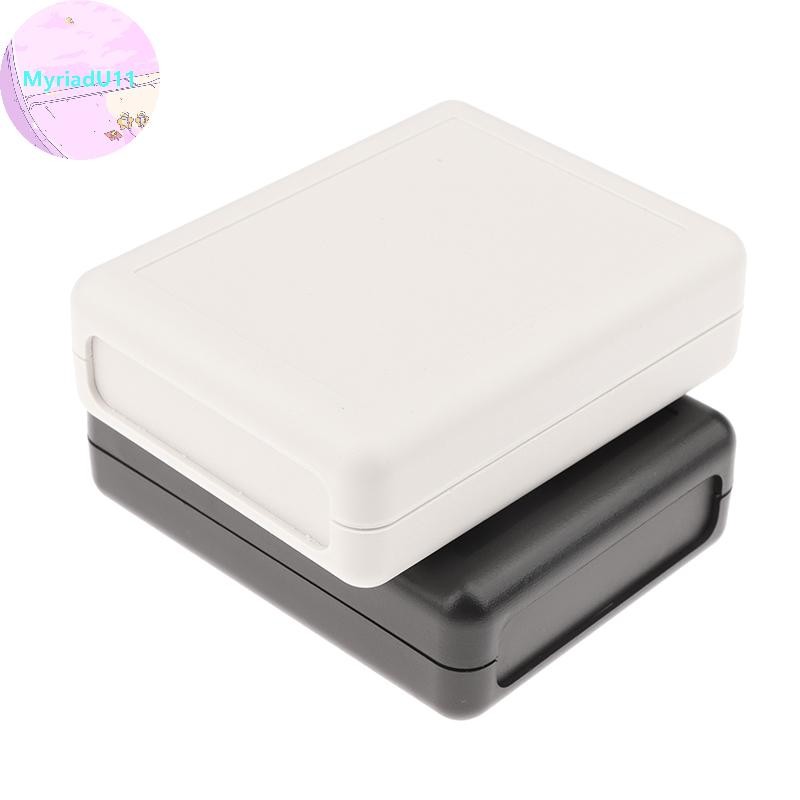 MyriadU 1 ชิ้น Enclosure กรณีกล่องพลาสติกแผงวงจรโครงการอิเล็กทรอนิกส์ 90x70x28 มิลลิเมตร DIY ลวดกล่อง TH