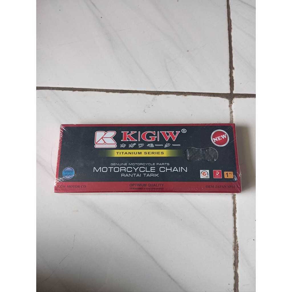 MOTORCYCLE CHAIN / MOTORCYCLE PULL CHAIN / ROLLER CHAIN - KGW - (428HG-104L | 428HG-106L | 428HG-110
