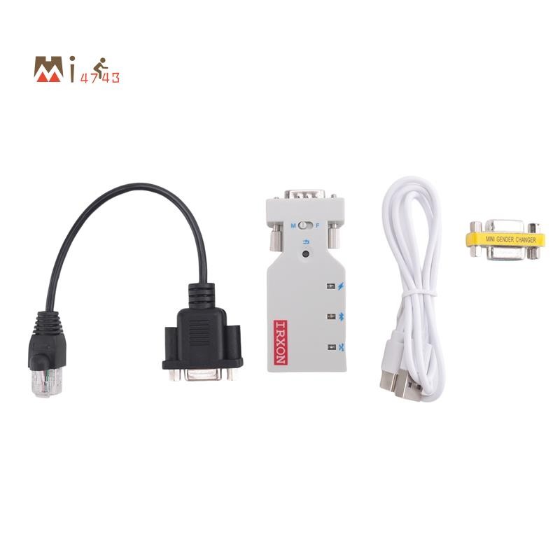 Mi4743Serial Bluetooth Module RJ45 ถึง RS232 Line Serial Port Bluetooth Console Line