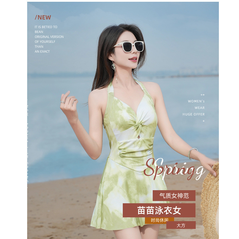 [RJ] ชุดว่ายน้ําสไตล์ใหม่ผู้หญิงนักมวยชิ้นเดียวแบบอนุรักษ์นิยม Slimmer ดูปกหน้าท้องเซ็กซี่ Pure Desire น้ําพุร้อนขนาดใหญ่ Swimsu ราคา ถูกที่สุด ดีลบีเคเค แกลเลอรีภาพที่ 9