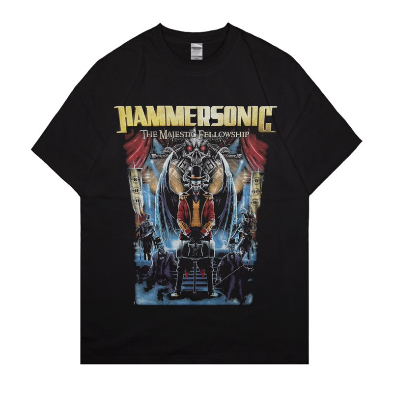 สินค้าอย่างเป็นทางการ Hammersonic 2024 เสื้อยืดไมโครไฟเบอร์ Jersey Limited Edition