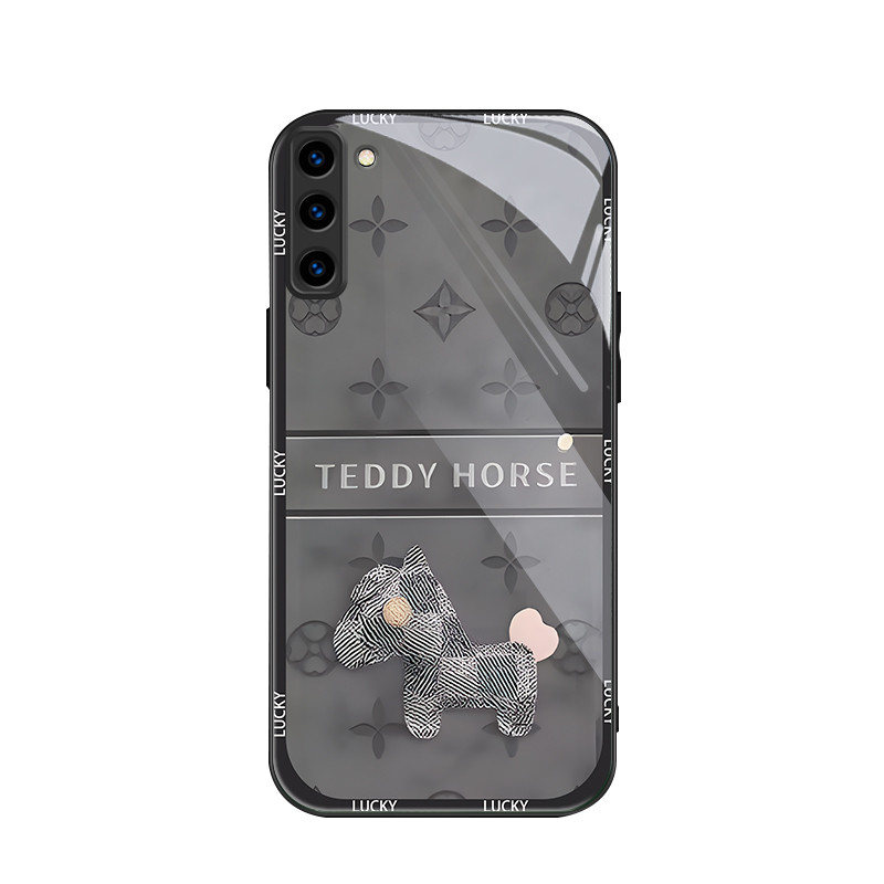 สําหรับ Samsung Galaxy S21 FE&Samsung S21 FE 5G , Cute Mini Pony บุคลิกภาพอินเทรนด์ เคสป้องกันโทรศัพท์ป้องกันการตก