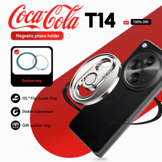Coca-Cola T14 ที่วางโทรศัพท์โลหะแม่เหล็กมัลติฟังก์ชั่นแบรนด์ร่วม