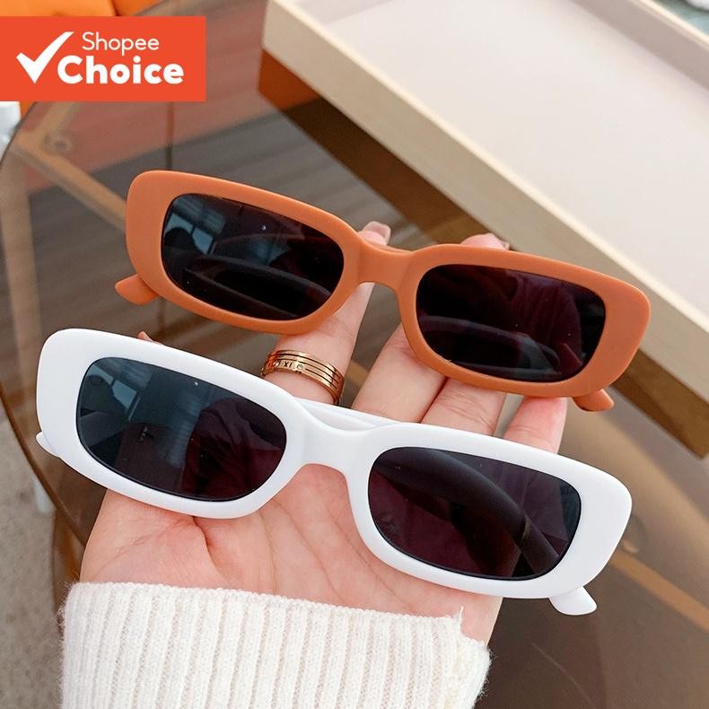 แว่นกันแดดสี่เหลี่ยมผืนผ้าน่ารักสําหรับเด็กเกาหลีเด็กทารกแฟชั่นป้องกันรังสียูวีฤดูร้อนเฉดสีสําหรับเด็กชายหญิง