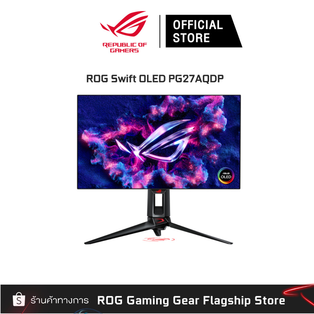 ASUS ROG Swift OLED PG27AQDP MONITOR GAMING