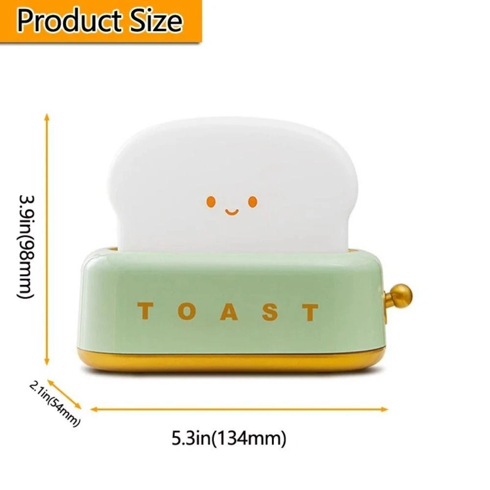 BACKSTAGEREETDV เครื่องปิ้งขนมปัง Nightlight ชาร์จ USB thumbnail 6