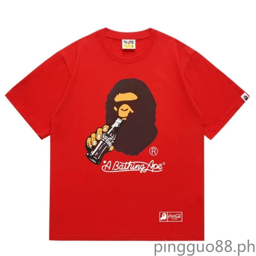 สร้างสรรค์และสนุก พิมพ์แขนสั้น ผ้าฝ้ายแท้ คอกลม ทรงหลวม เยาวชน เสื้อยืด Head Case