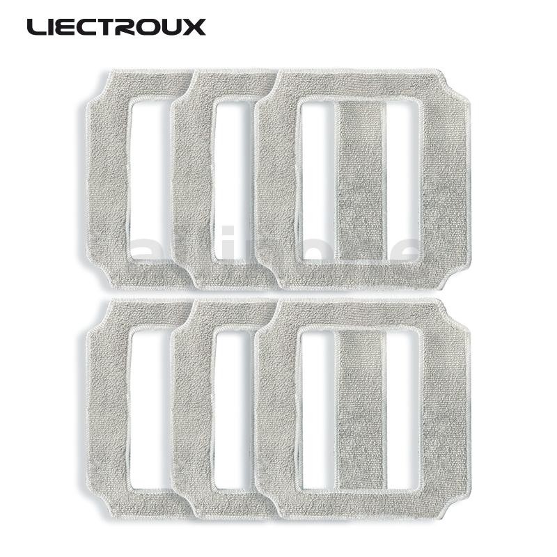 6ชิ้นหน้าต่างทําความสะอาดหุ่นยนต์ซับผ้าทําความสะอาดผ้าขนหนูปัดฝุ่นผ้าทําความสะอาดผ้าสําหรับ LIECTROU
