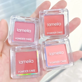 LAMEILA บลัชออน 4 โทนสี เนื้อแมท โทนสีสวย เนื้อละเอียด สีชัดบางเบา กันน้ำ ติดทน