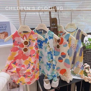 🪻NEW🪻 ชุดเด็กผู้หญิง ชุดเจ้าหญิง ชุดเดรสลูกสาว พิมพ์ลายหวานๆ…