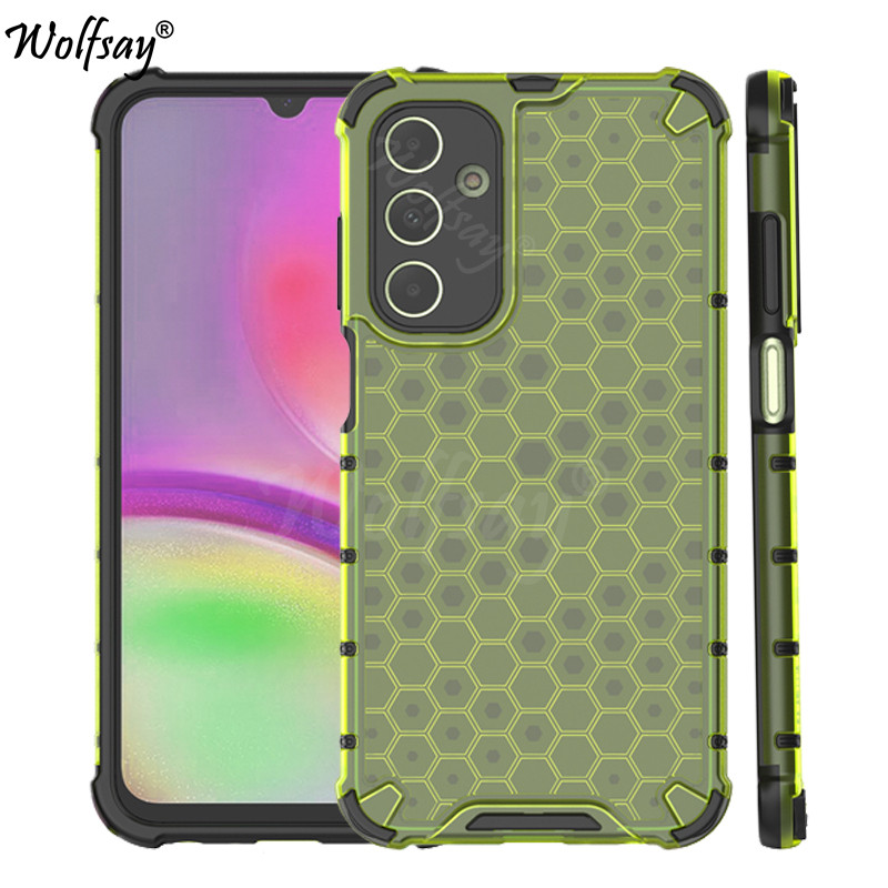 SAMSUNG กันกระแทกเคสใสสําหรับSamsung Galaxy A25 5Gรังผึ้งเกราะกลับสําหรับSamsung A25 5GสําหรับSamsun