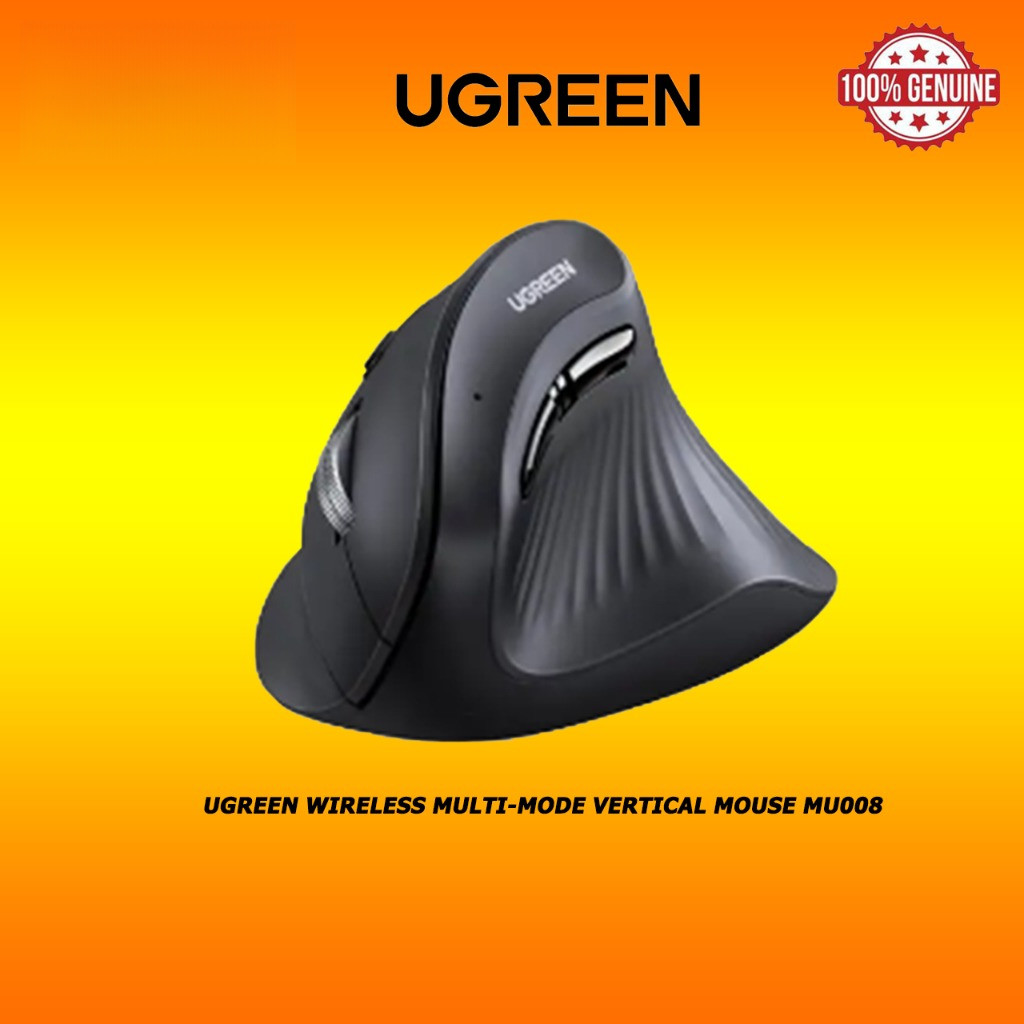 UGREEN WIRELESS MULTI-MODE VERTICAL MOUSE MU008 UG-MU008-45772, UG-MU008-45866