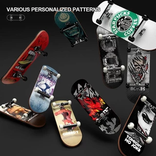 TME ไม้ Fingerboard Fingerboard ชุดนิ้วสกู๊ตเตอร์สเก็ตนิ้วมือบอร์ดไม้เมเปิล Professional Mini สเก็ตบอร์ดของเล่นเด็ก