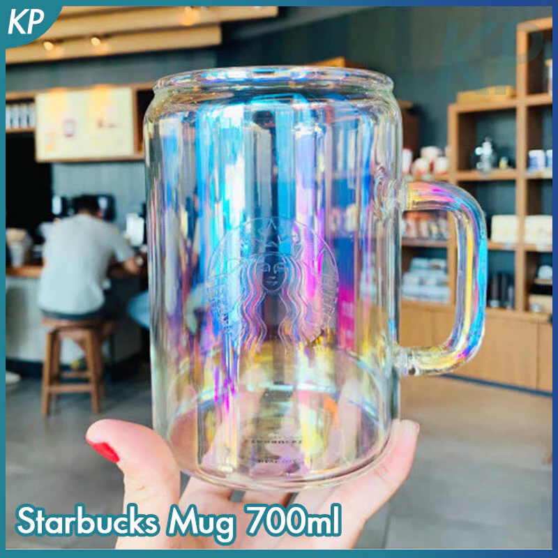Starbucks แก้วน้ำหูจับ 700ml รุ่น 2022 Electroplated