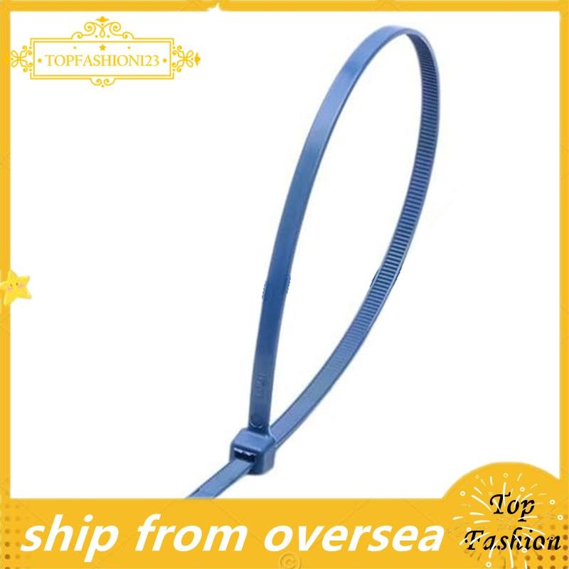 Blue Zip Ties Cable Tie Metal Detectable Zip Ties 150x 3.6mm