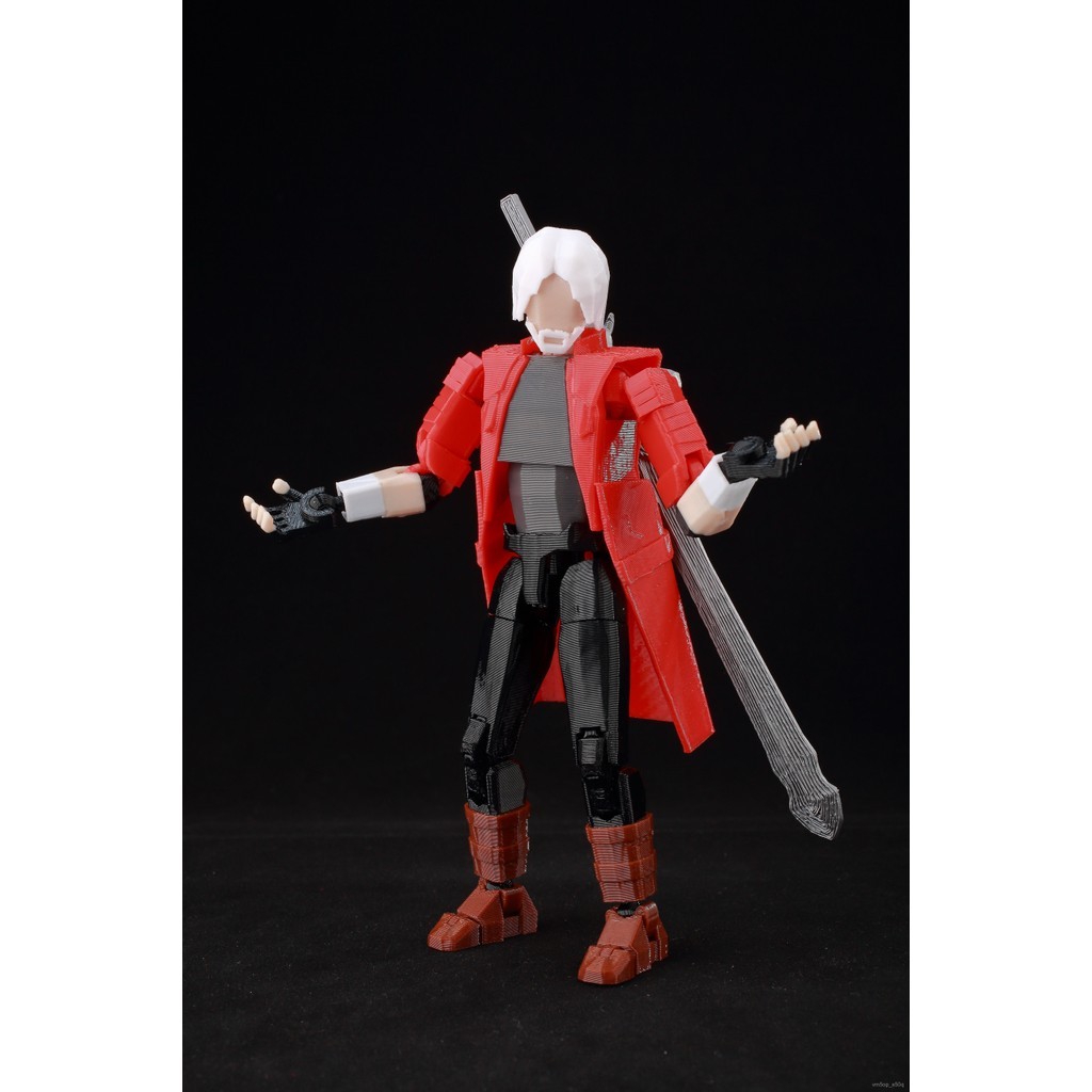 ฟิกเกอร์แอคชั่น Lucky13 T13 dummy13 Titan 13 ฟิกเกอร์แอคชั่นพิมพ์ 3D Lucky13 Dummy 13 (Devil May Cry